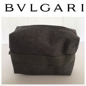 BVLGARI AIR EMIRATES AMENITY TRAVEL BAG UNISEX NWOT